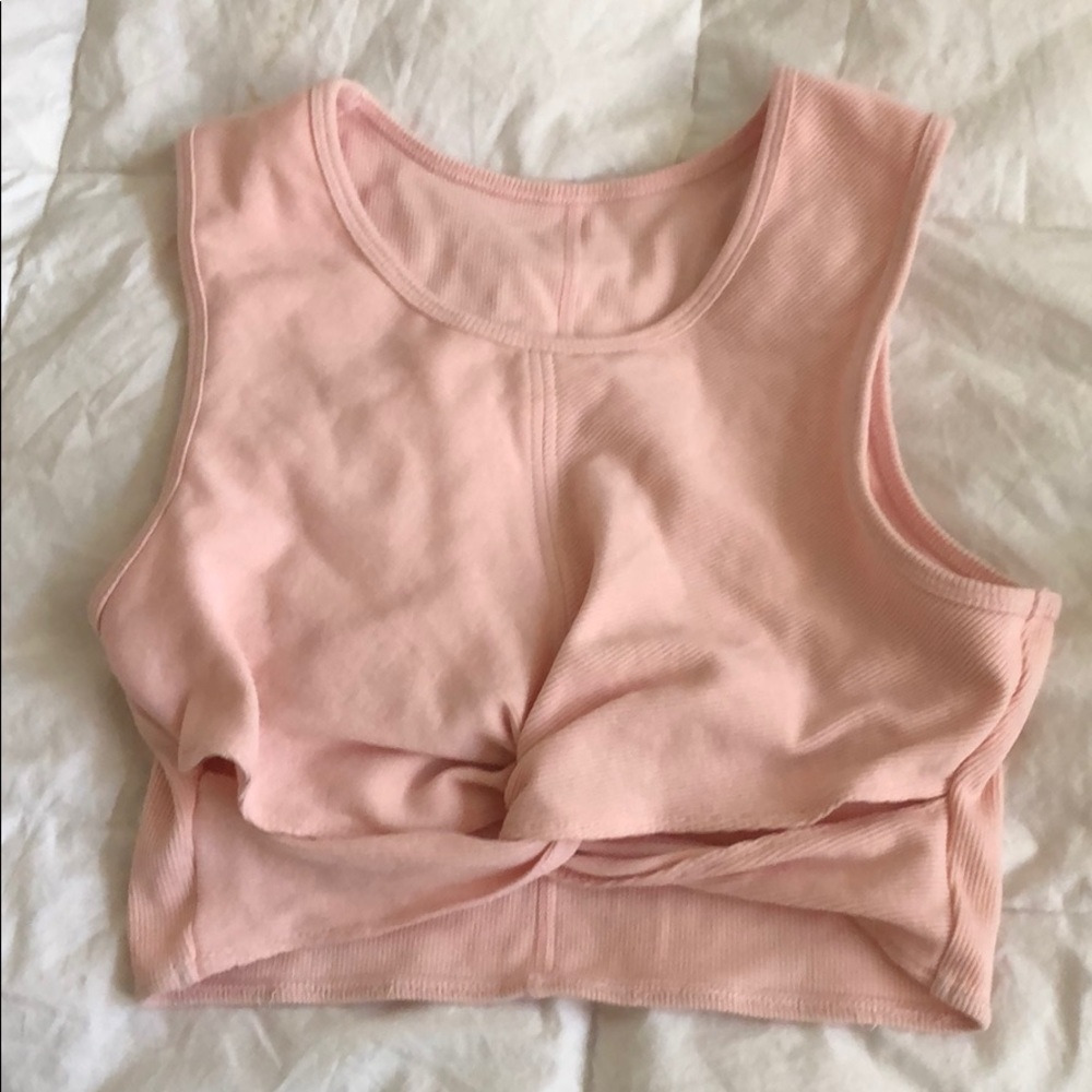Briana k twist crop